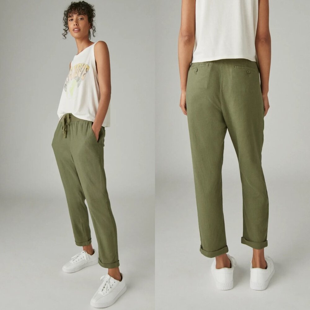 Lucky Brand Olive Ankle Pants